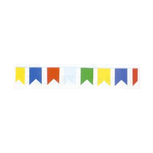 Guirlande fanion - Multicolores -Pour tout type d'evenements