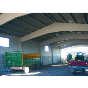 Hangar préfabriqué agricole - Semiportique pour petits bâtiments agricoles