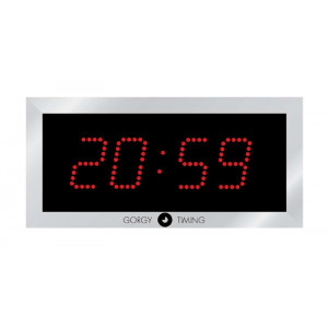 Horloge murale numérique professionnelle - Distance maximale de lisibilité (m) : 30