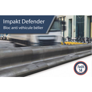 Impakt Defender - certifié norme ISO IWA 14-1, conçu pour protéger les personnes, les bâtiments et les infrastructures contre les attaques de véhicules hostiles