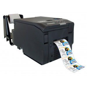 Imprimante d'étiquettes 3 couleurs - Imprimante d'étiquettes puissante, économique, compacte, robuste, fiable, facile à installer et à utiliser -DTM CX86e