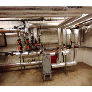 Calorifugeage - Isolation thermique réseaux eau chaude sanitaire - Isolation tuyaux d'eau chaude - réduction des déperditions de chaleur