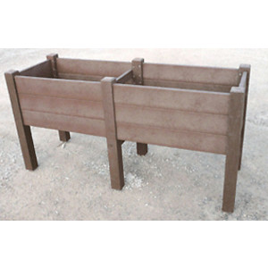 https://www.techni-contact.com/ressources/images/produits/merchandising/jardiniere-therapeutique-en-plastique-surelevee-15488581-1.jpg - Cotés et fond en planches languette - Fixation 4 ou 6 équerres