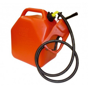 Jerricane carburant - Matière : polyéthylène - Capacité : 25 L