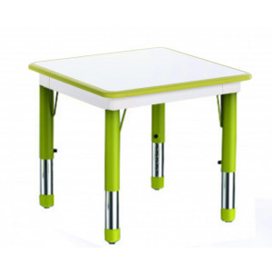 Table scolaire polyvalente carrée - Table polyvalente pour les établissements scolaires - JUK 071