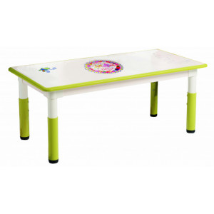 Table rectangulaire maternelle - Table scolaire pour tous les établissements éducatifs - JUK 083-C