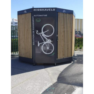 Kioskavelo - solution de parking individuel pour vélo extrêmement compacte