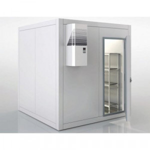 Kit chambre froide négative - Hauteur : 2200  mm – Epaisseur : 100 mm – Blanc