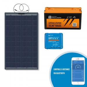 Kit solaire camping-car 1 kWh - Capacité : jusqu'à 1 kWh/jour