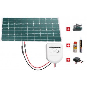 Kit solaire camping car - Puissance (W) : 80 - 100 - 145 w