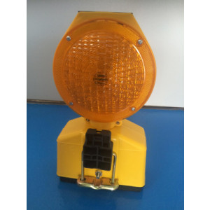 Lampe de signalisation solaire rechargeable - Visibilité 400 m - 70 Flashs par minute