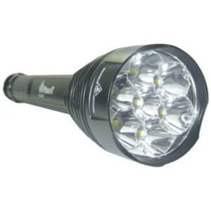 Lampe torche rechargeable 45 watts - Portée : 1 km - Puissance : 45 watts