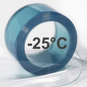 Lanière pvc souple grand froid - Température : entre -25°C et +30°C ou -60°C et +15°C