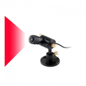 Laser ligne de positionnement - Dimensions: Ø 22,5 x 89 mm - Diode laser intégrée: 5mW - Couleur : Rouge