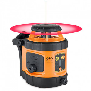 Laser rotatif automatique FL 190A - Précision horizontale: ± 1,5 mm / 10 m - Portée sans cellule: Ø 30 m - Couleur : Rouge 
