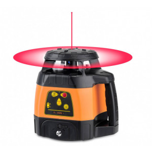 Laser rotatif automatique FL 245HV + - Précision horizontale: 0,75 mm / 10 m - Portée sans cellule: 60 m - Couleur : Rouge