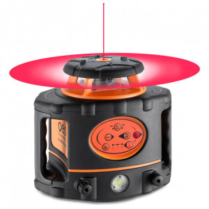 Laser rotatif automatique FL 275HV - Précision horizontale:	± 0,5 mm / 10 m - Portée sans cellule: 40 m - Couleur : Rouge