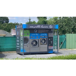 Kiosque laverie mobile - Capacité de 8 kg