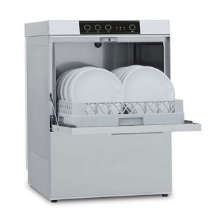 Lave vaisselle frontal débit 30-40 paniers/h - Carrosserie en inox AISI 304