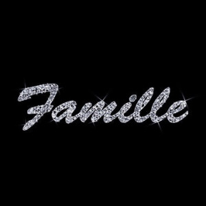-Lettres lumineuses de Noël "Famille" - Famille/Partage-Poids: 8 Kg