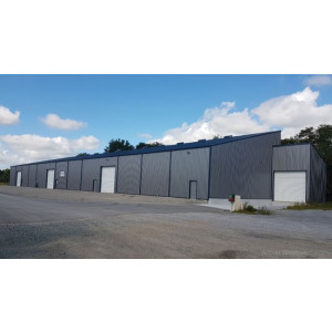 Location bâtiment de stockage neuf - Surface totale : 2500 m2