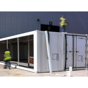Location container frigorifique assemblé - Chambres froides  - Température : de -60° à +60°C