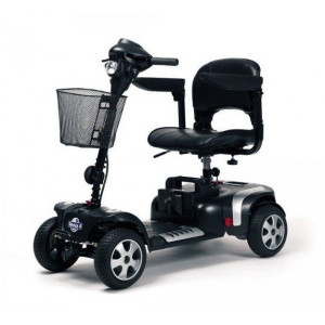 Location scooter électrique PMR 4 roues design sport - Scooters pour handicapés avec accoudoirs relevables