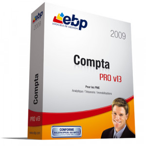 Logiciel de comptabilité EBP Compta PRO v13 - Solution pour traitements simples et complexes.