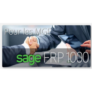 Logiciel de gestion Sage 1000 FRP - Pour les MGE