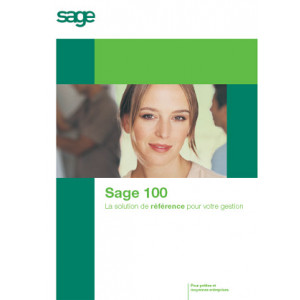Logiciel Sage 100 comptabilité - La comptabilité générale, auxiliaire, analytique et budgétaire