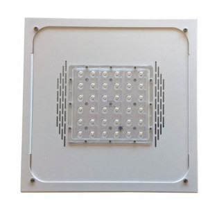 Luminaire canopy LED - Angle de diffusion : 90°-60°x120°-120° - Protection IP66