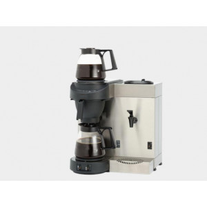 Machine à café professionnelle chauffe-eau indépendant - Puissance : 3350W - Capacité: 112 tasses, 14L, - Dimension : L=420, P=380, H=625 (avec verseuse)