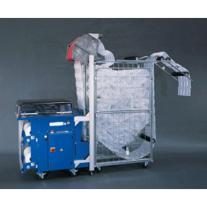 Machine à coussin d'air automatique avec casier - Longueur avec casier : 2420 mm
