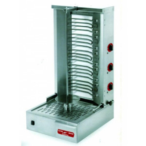 Machine à kebab électrtique professionnelle - Capacité : de 12 à 40 Kg - Puissance : 3,6 - 5 - 7,2 Kw