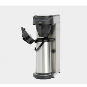 Machine café professionnelle à thermos à pompe - Puissance : 2100 W - Capacité : 18L, 144 tasses- Dim :(HxLxP) 595x205x380 mm
