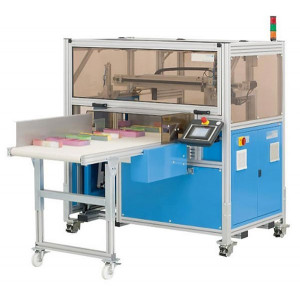 Machine de mise sous bande pour enveloppes - Largeur de bande : 30 - 50 mm