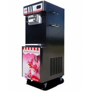 Machine glace italienne à pompes - Production : 28 à 38 litres par heure 330-420 cônes/heure