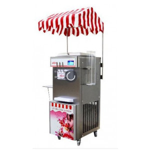 Machine glace italienne professionnelle gaz réfrigérant - Production : 17 à 28 litres par heure