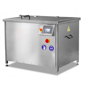 Machine manuelle de nettoyage à ultrasons 80 litres - Fréquence de travail des ultrasons : 28/40 kHz