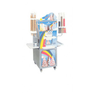 Machine pour glaces soft avec décor - Rainbow/3