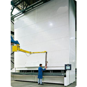 Magasin de stockage pour entrepôt - Dimensions des plateaux (L x l) : 6.600 x 600 mm