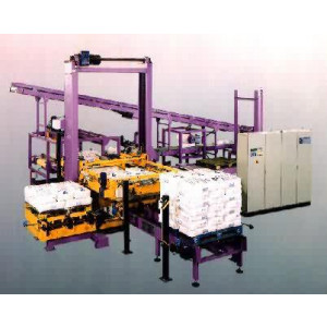 Manutention sacs - Capacité 500 couches/h - Hauteur d'empilage maxi 2.500 mm