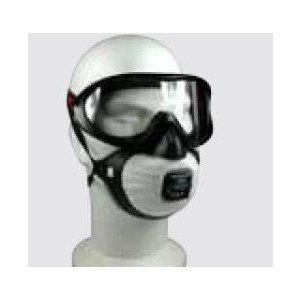 Masque respiratoire anti rayures - Matière : Silicone/élastomère thermoplastique  - Taille : L