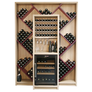 Meuble cave à vin 360 bouteilles - Jusqu'à 360 bouteilles