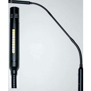 Microphone avec LED - Interrupteur marche arrêt pour le LED
