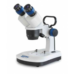 Microscope stéréo Binoculaire - Oculaire champ de vision : 20 mm - Objectifs standard : 4×, 2× 