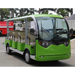Minibus électrique 11 places   - Minibus idéal pour le transport des visiteurs en industrie, les parc d'attraction, les vignobles, ...