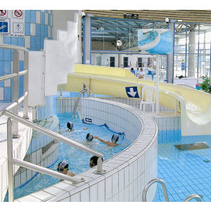 Miroir de surveillance intérieur pour piscine - Distance de visibilité : 25 m