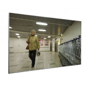 Miroir de surveillance magasin - Utilisation : intérieure - Fixation : murale ou plafond - Garantie : 2 ans