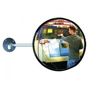 Miroir industriel panoramique - Distance de surveillance : 1 à 22 m